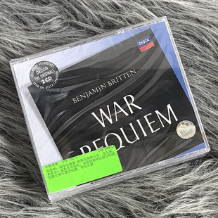 现货正版 布里顿 战争安魂曲 2CD唱片 4757511 古典音乐