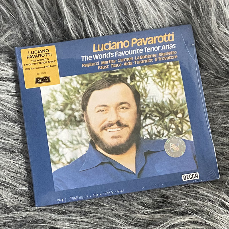 帕瓦罗蒂 Luciano Pavarotti 最受欢迎男高音咏叹调 CD 4870928