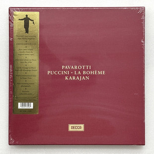波西米亚人 限量版 卡拉扬 豪华套装 4870506 2LP黑胶唱片 普契尼