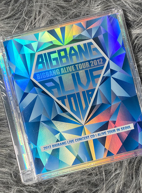 现货正版 BIGBANG专辑 2012演唱会 ALIVE tour in SEOUL CD唱片
