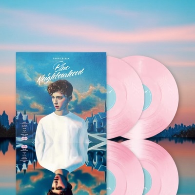 现货正版 戳爷专辑 Troye Sivan Blue Neighbourhood 粉胶2LP唱片