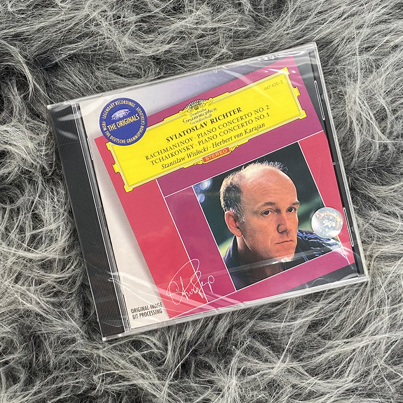 现货正版 李赫特 柴可夫斯基 拉赫玛尼诺夫 钢琴协奏曲 CD4474202
