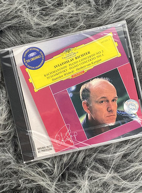 原装进口 李赫特 柴可夫斯基 拉赫玛尼诺夫 钢琴协奏曲 CD4474202
