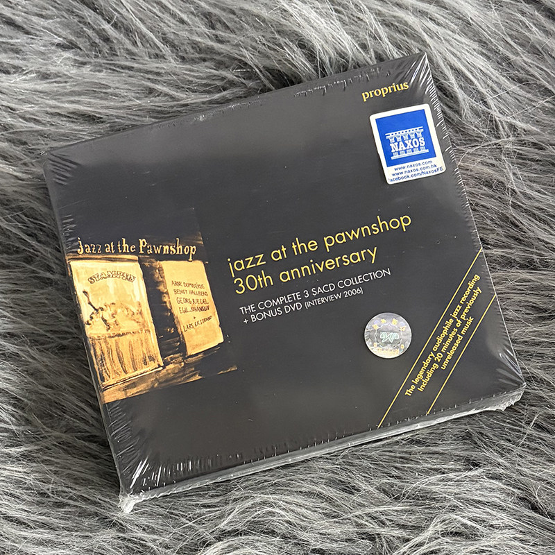 现货正版 Jazz At The Pawnshop 当铺爵士30周年 3SACD+DVD 碟片