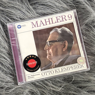 马勒 46400751 第九交响曲 克伦佩勒 古典音乐 2CD唱片 现货正版