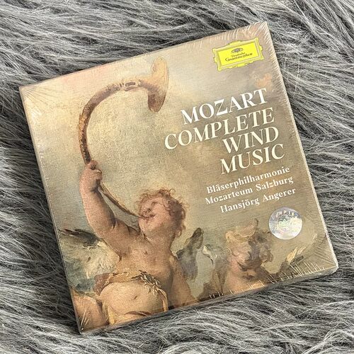 原装进口 Mozart Wind Music 莫扎特管弦乐全集 5CD唱片 4862457