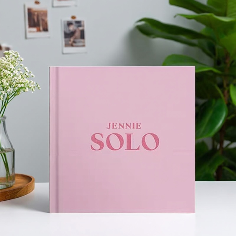 现货正版 BLACKPINK JENNIE 金智妮专辑 SOLO CD唱片+周边照片