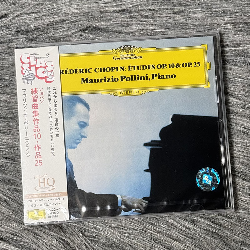 原装进口 肖邦 练习曲 UHQCD唱片 古典音乐 波里尼 日版碟片