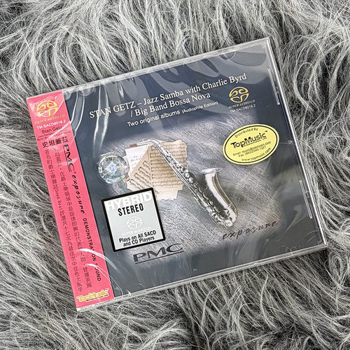 原装进口 萨克斯大师 STAN GETZ 桑巴爵士与巴萨诺瓦 SACD唱片