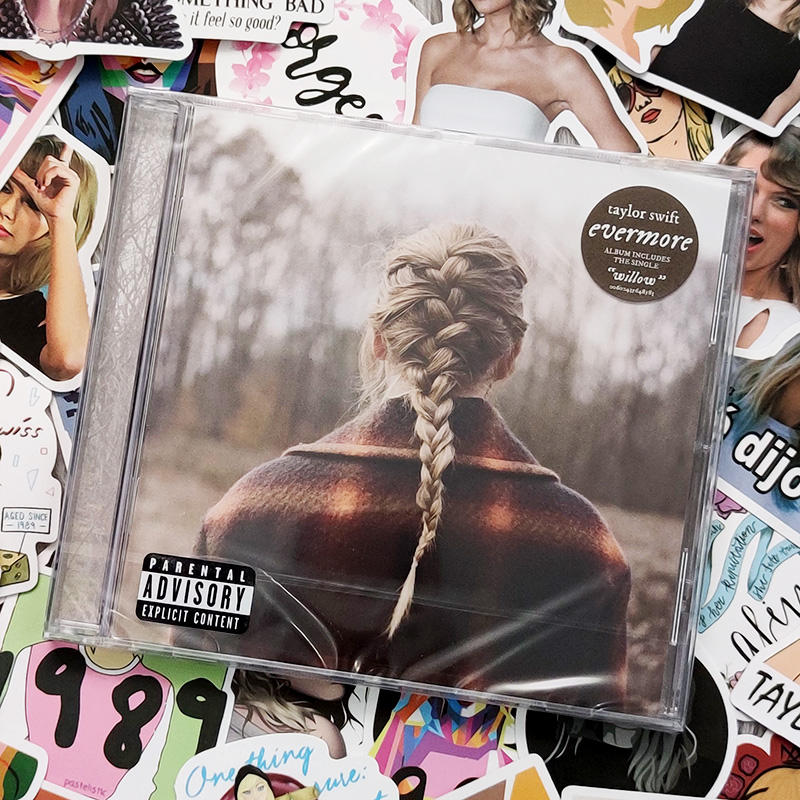 原装进口Taylor Swift 泰勒斯威夫特 Evermore 霉霉新专辑 CD唱片