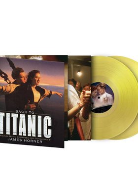 现货正版 Back to Titanic 泰坦尼克号 LP黑胶唱片 限量带编码