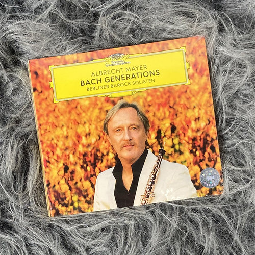 现货正版 Albrecht Mayer 双簧管演奏家 巴赫作品 CD唱片 4864183