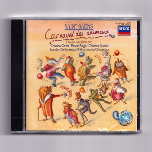 圣桑 伦敦爱乐乐团 动物狂欢节 CD唱片 4144602 迪图瓦 现货正版