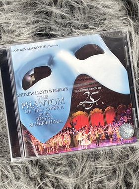 现货 The phantom of the opera 歌剧魅影 25周年舞台 音乐剧 2CD