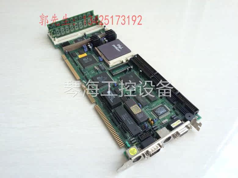 台湾 威达工控机主板 psc-586vga ver:c2 送cpu 内存 成色新议价
