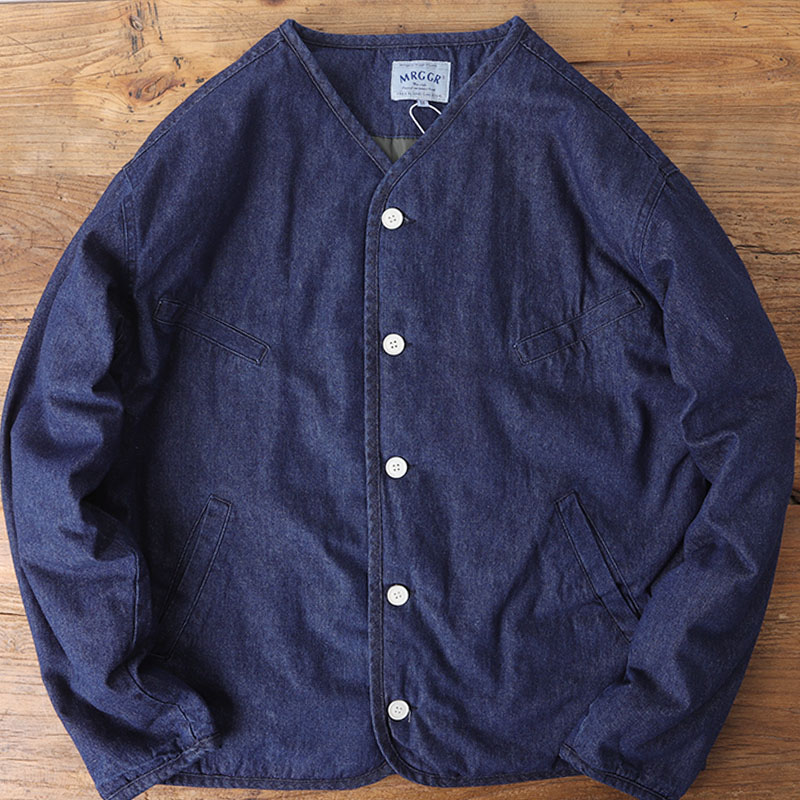 秋冬牛仔夹克外套夹棉内胆棉衣