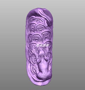 鼠钱豆圆雕图铜钱老鼠stl精雕图3d雕刻机图三维立体电脑雕刻图