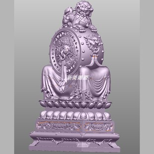 圆雕图新款貔貅抱鼓门墩三维立体stl立体网红雕刻图精雕图圆雕图