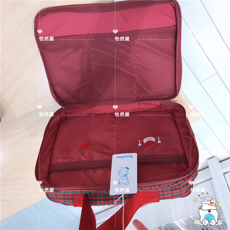 日本商场代采Familiar轻便便携包多层设计收纳方便 妈咪包 待产包|msdalam kategori Bekalan Ibu / Ibu / Pemakanan, pakej Mummy/beg - dari Buy2taobao.com untuk memberikan perkhidmatan ejen Taobao profesional membeli