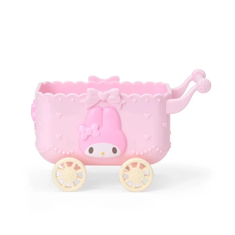 日本三丽鸥美乐蒂推车收纳盒