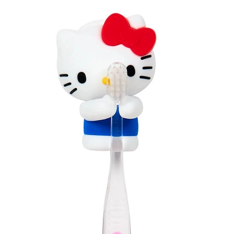 Sanrio三丽鸥牙刷架吸盘儿童牙刷HelloKitty美乐蒂酷洛米大耳狗
