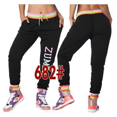 特价长裤zumba棉舞蹈宽松束腰