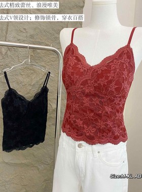 美月馨86099吊带女马甲绒精致蕾丝性感辣妹打底保暖背心内搭外穿