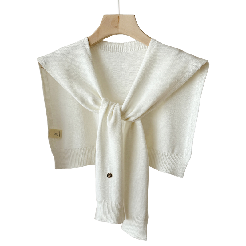 春秋百搭好物针织披肩外搭女时尚洋气高档空调房搭肩夏季护颈纯色
