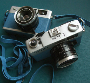 zookeeper原创手工本9新顶部汉字版虎丘351 金属旁轴135相机 真皮装饰