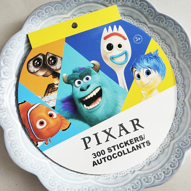 欧单 300张经典皮克斯大电影角色集合周边贴纸
