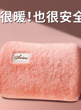 热水袋充电毛绒暖手宝暖宝宝女生款热敷肚子防爆暖水袋电热宝正品