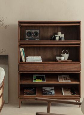 梵几|组合柜 木质玄关柜鞋柜客厅展示柜组合家具家用收纳柜子