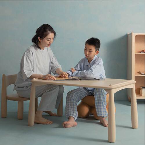 梵几-kids|巨人国桌儿童手工桌绘本阅读区桌椅宝宝看书学习桌椅