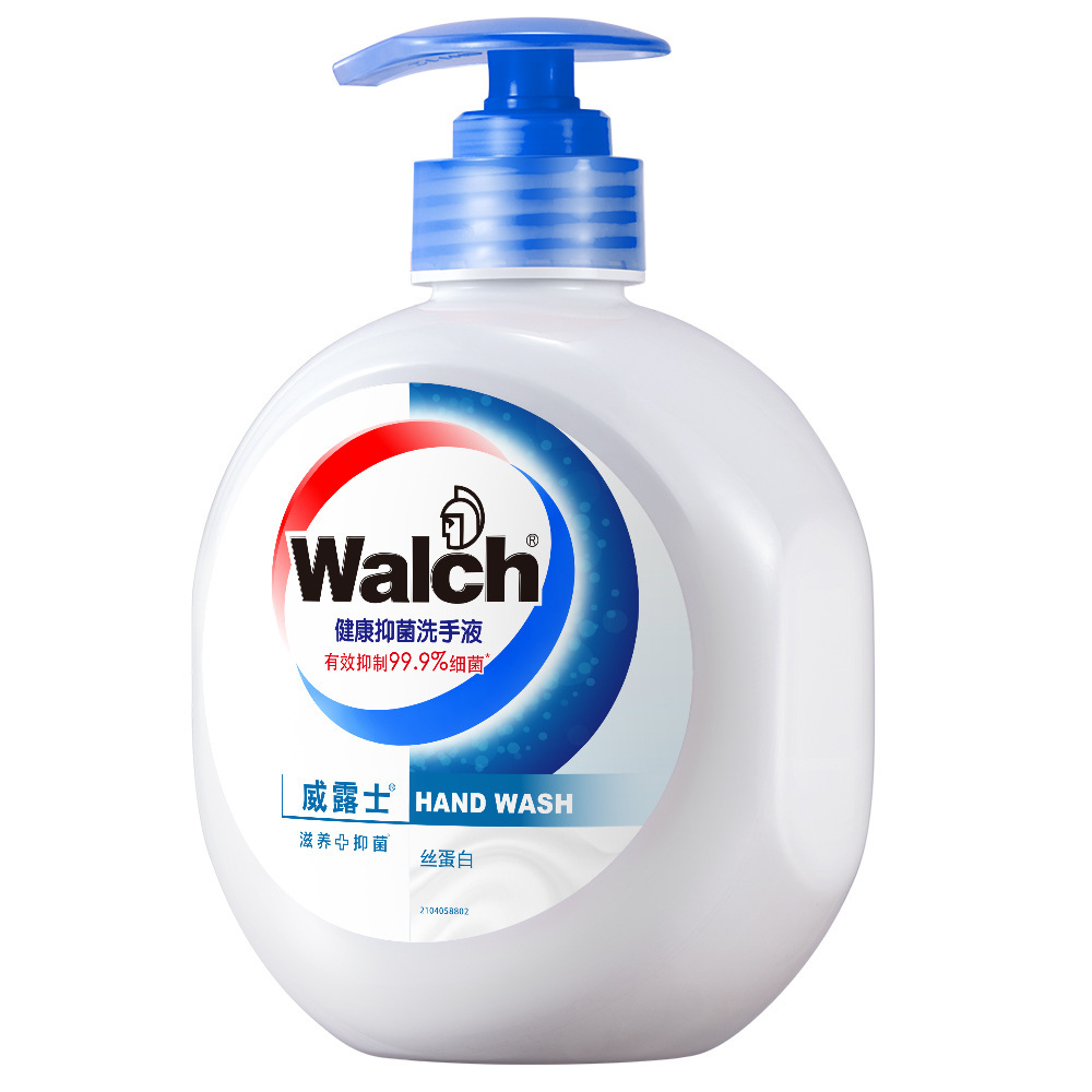 Walch/威露士正品官方旗舰店健康抑菌洗手液丝蛋白瓶装525ml一件-封面