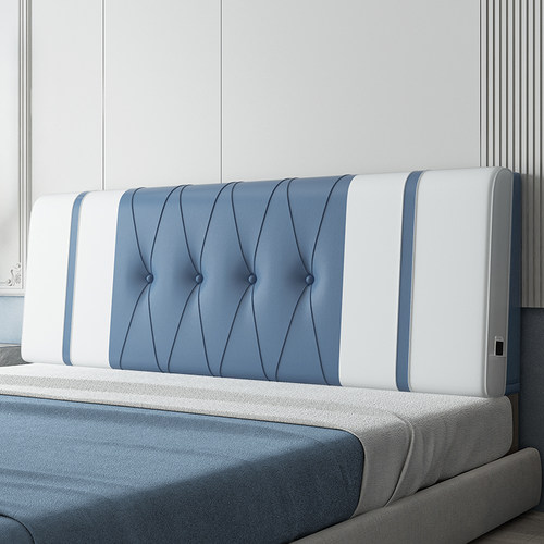 免洗科技布床头软包靠垫