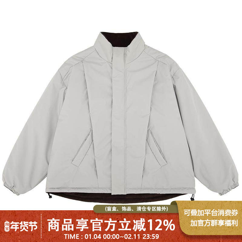 UrbanStandard日系复古户外双面穿棉服男冬季多口袋保暖棉衣外套,男装,棉衣,淘宝优惠券,粉丝福利购,淘宝优惠卷