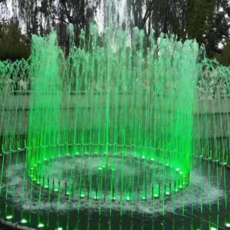 家用小型音乐喷泉全套设备漂浮喷泉安装水池喷泉定制广场旱地喷