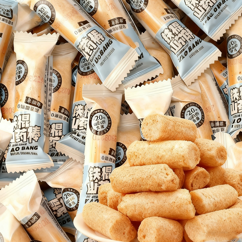 铁棍山药棒非油炸米果谷物粗粮办公室下午茶休闲解馋零食能量棒