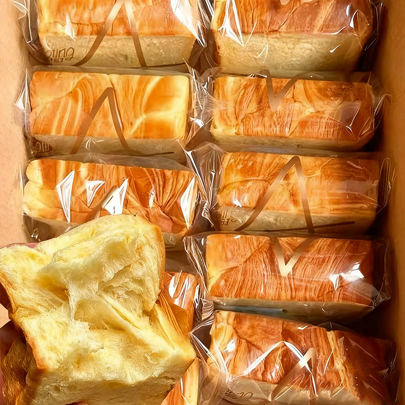 厚切吐司面包整箱奶香糕点心懒人早餐营养牛奶香切片吐司牛乳面包