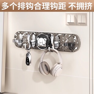 轻奢旋转挂钩免打孔强力承重浴室厨房用粘钩 小熊吸盘两用挂钩新款