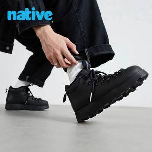男靴秋冬季 native靴子官方正品 户外旅游雪地靴 2025爆款 马丁靴男款