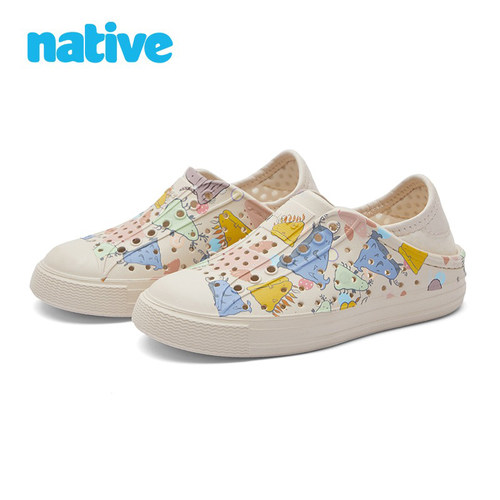 native夏季洞洞鞋男女儿童沙滩鞋