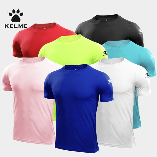 kelme卡尔美短袖速干圆领t
