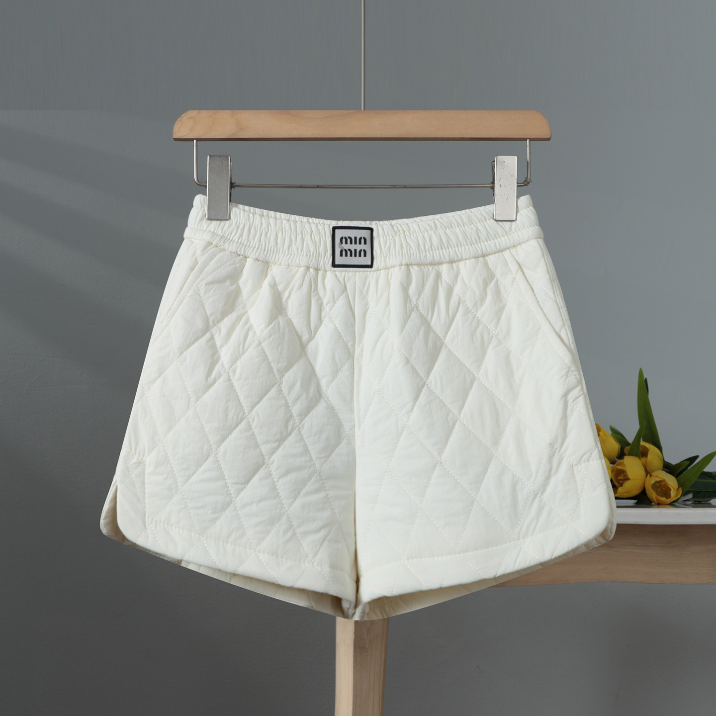 加厚夹棉短裤女秋冬新款外穿