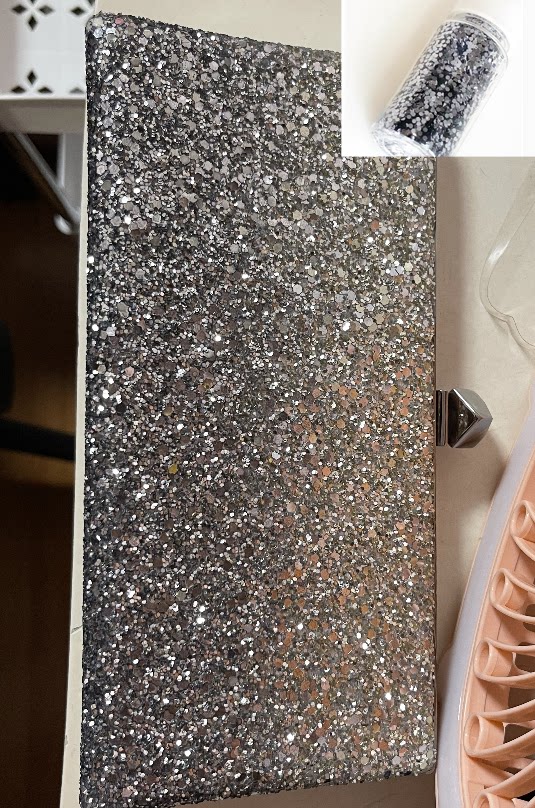 亮片包包修复掉色补色宴会包修复水钻银灰色银色亮晶晶闪闪