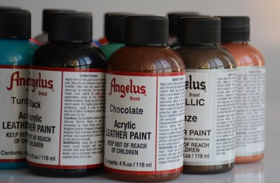 Angelus安格鲁斯球鞋定制颜料进口DIY球鞋diy手绘球鞋aj1喷涂染色