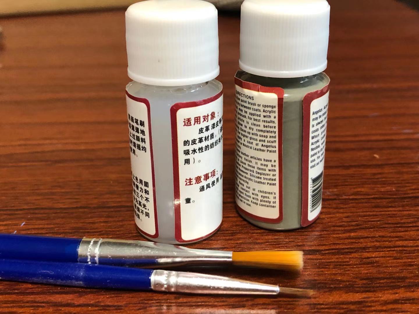 AJ1影子灰黑脚趾黑红脚趾芝加哥禁穿黑篮 鞋面划痕划破补漆补色