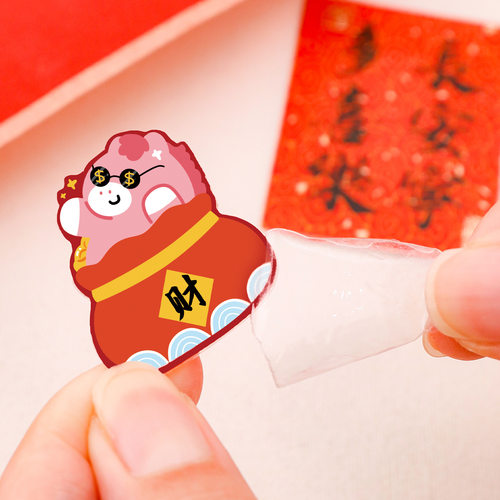 马年胸针儿童装饰别针全