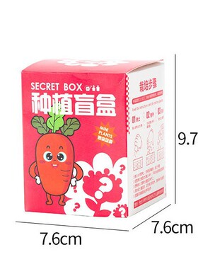 儿童植物种植盆栽盲盒小