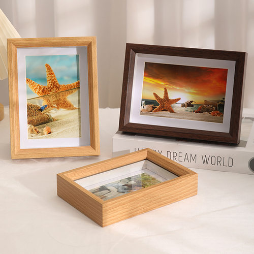 木质中空相框摆台6寸7寸8